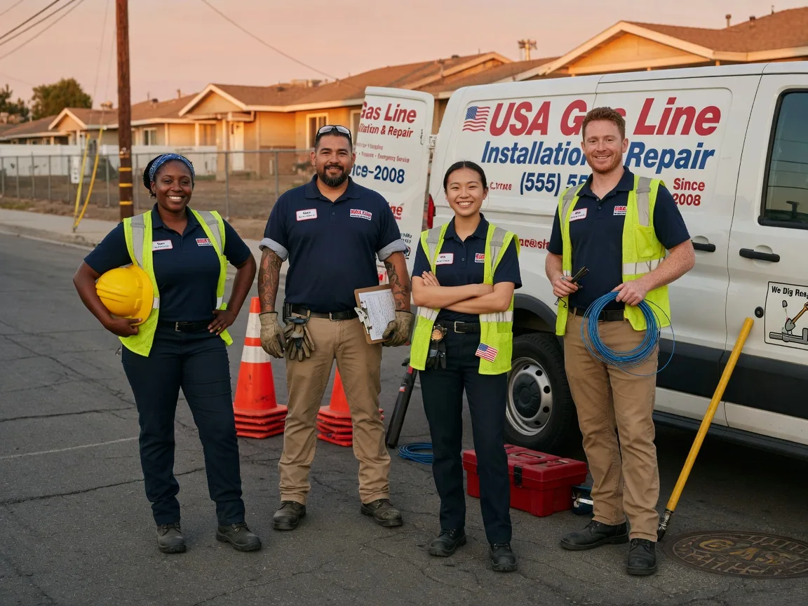 Gas Line Installation company in Oakland, IL